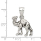 Sterling Silver Antiqued 3-D Camel Reversible Pendant