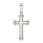 Sterling Silver Polished Cross Pendant