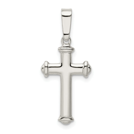 Sterling Silver Polished Cross Pendant