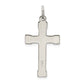 Sterling Silver & Gold-Plated Polished Cross Pendant