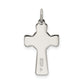 Sterling Silver Polished And Textured Celtic Cross Pendant