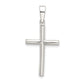 Sterling Silver Polished Cross Pendant