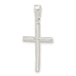 Sterling Silver Polished Cross Pendant