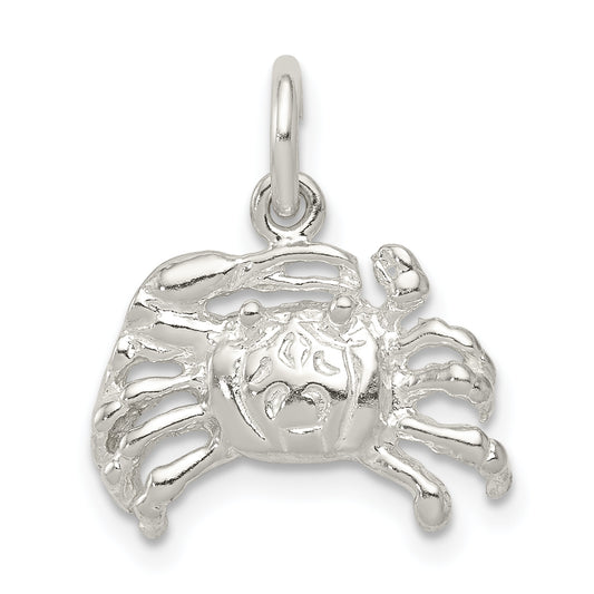 Sterling Silver Crab Charm