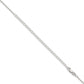 22 Inch Sterling Silver 1.5mm Beveled Oval Cable Chain W/4In Ext.