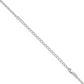 22 Inch Sterling Silver 2.75mm Beveled Oval Cable Chain W/4In Ext.