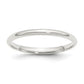 Sterling Silver 2mm Comfort Fit Size 6 Band