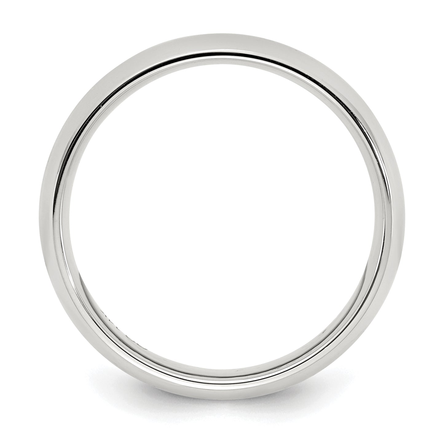 Sterling Silver 3mm Comfort Fit Size 10 Band