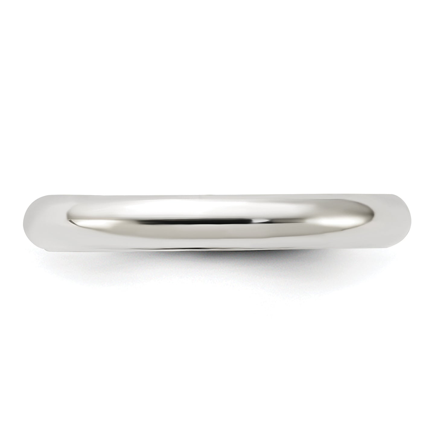 Sterling Silver 3mm Comfort Fit Size 5.5 Band