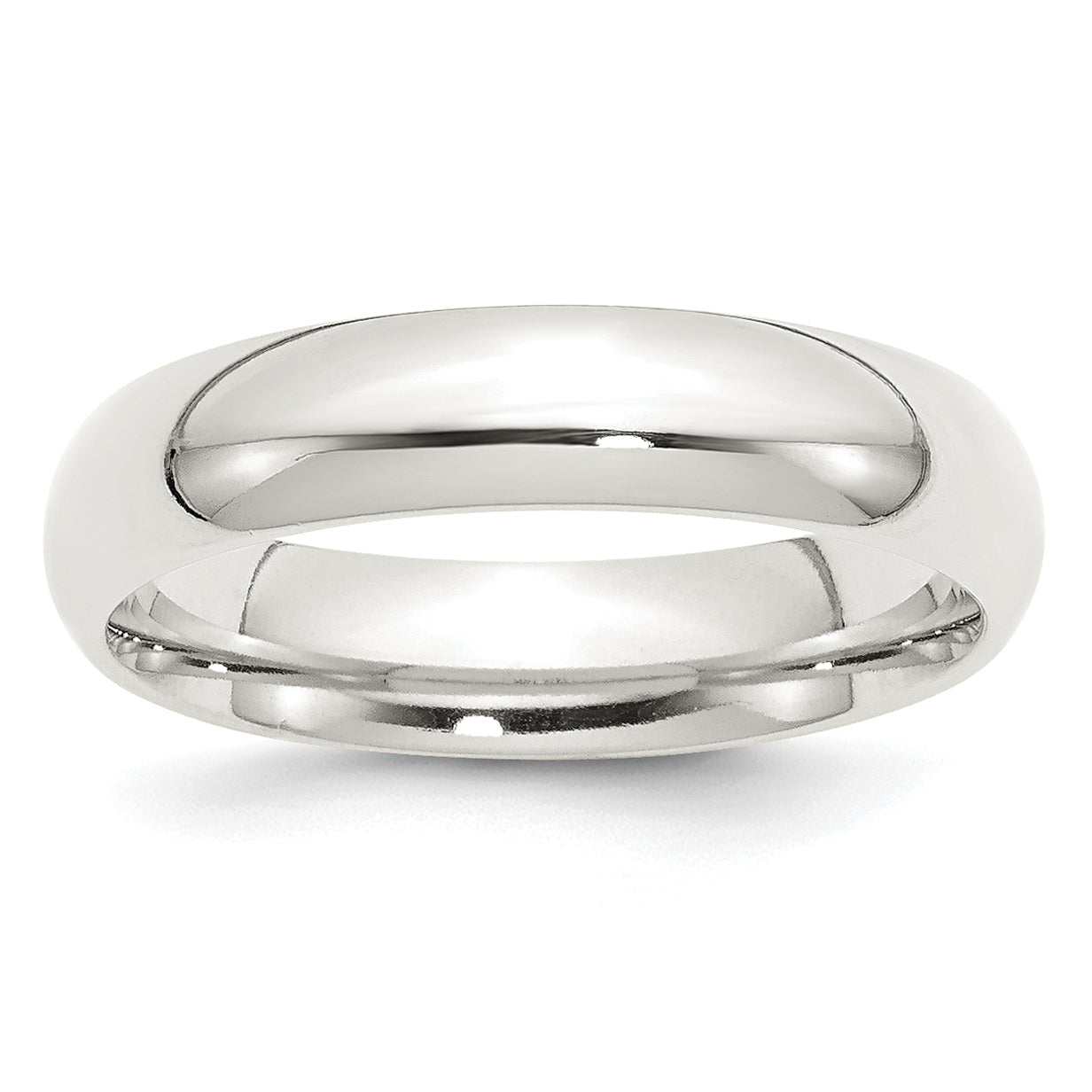 Sterling Silver 5mm Comfort Fit Size 7 Band