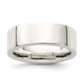 Sterling Silver 7mm Comfort Fit Flat Size 5 Band