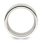 Sterling Silver 12mm Comfort Fit Flat Size 13.5 Band