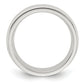 Sterling Silver 6mm Comfort Fit Half Round Milgrain Size 5 Band