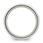 Sterling Silver 9mm Comfort Fit Half Round Milgrain Size 6.5 Band