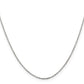 14 Inch Sterling Silver 1mm Cable Chain