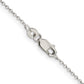 14 Inch Sterling Silver 1mm Cable Chain