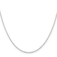 16 Inch Sterling Silver 1.25mm Cable Chain