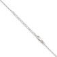 18 Inch Sterling Silver 1.25mm Cable Chain W/2In Ext.