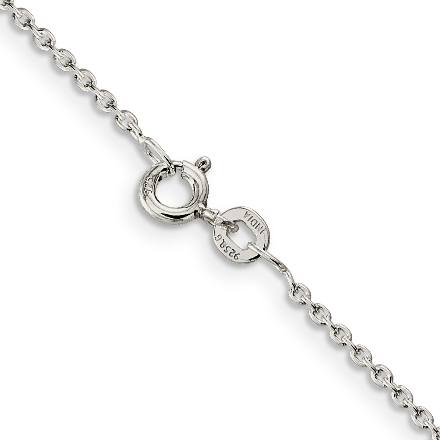 20 Inch Sterling Silver 1.5mm Cable Chain