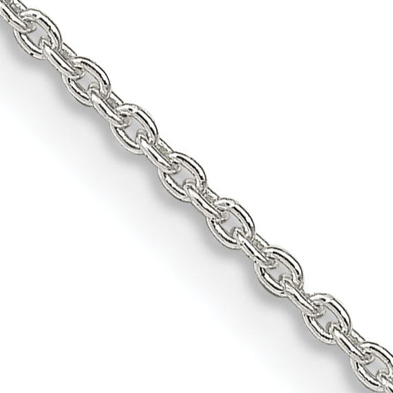 30 Inch Sterling Silver 1.5mm Cable Chain