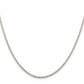 28 Inch Sterling Silver 1.95mm Cable Chain