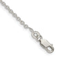 7 Inch Sterling Silver 1.95mm Cable Chain