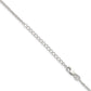 18 Inch Sterling Silver 1.95mm Cable Chain W/2In Ext.