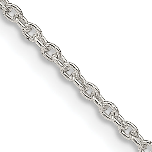 26 Inch Sterling Silver 1.95mm Cable Chain