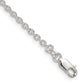 8 Inch Sterling Silver 2.25mm Cable Chain