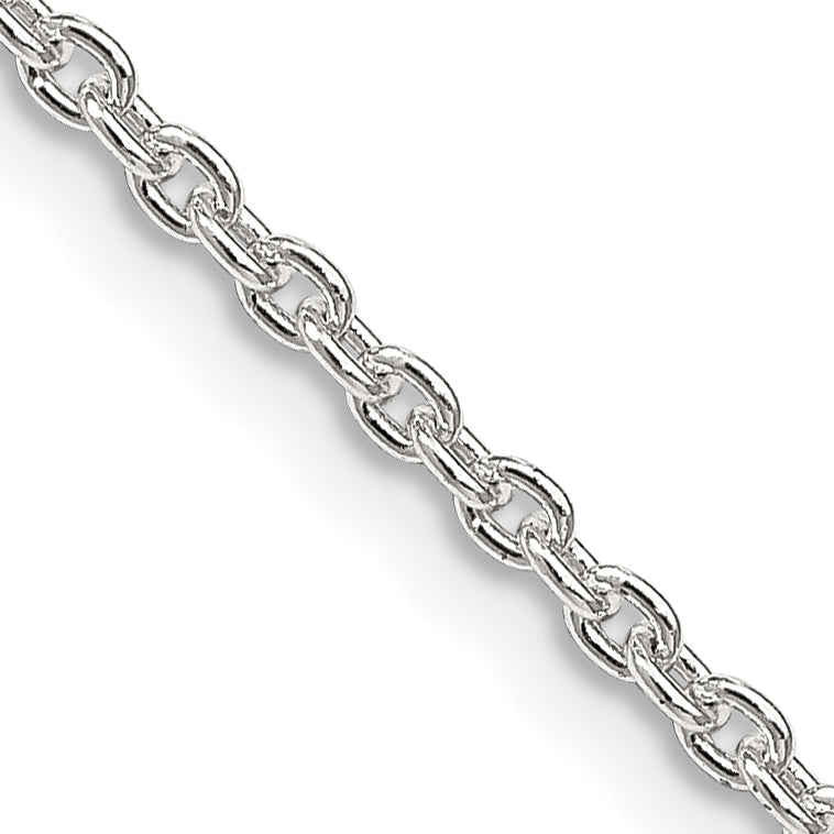 20 Inch Sterling Silver 2.25mm Cable Chain