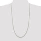 30 Inch Sterling Silver 3.5mm Cable Chain