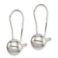 Sterling Silver 10mm Ball Earrings