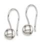 Sterling Silver 8mm Ball Earrings