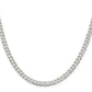 30 Inch Sterling Silver 5mm Beveled Curb Chain