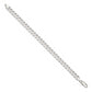 9 Inch Sterling Silver 7mm Beveled Curb Chain