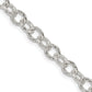 16 Inch Sterling Silver 5.75mm Oval Cable Chain