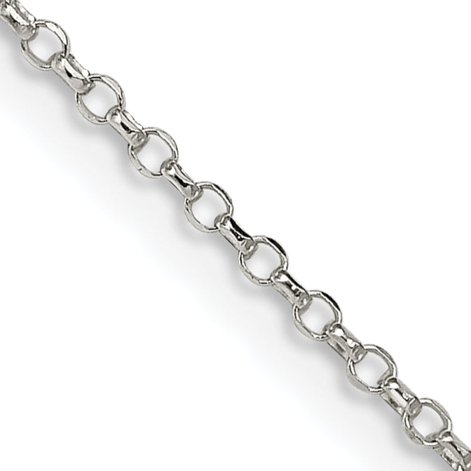 26 Inch Sterling Silver 1.5mm Diamond-Cut Cable Chain