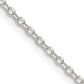 20 Inch Sterling Silver 1.75mm Diamond-Cut Cable Chain