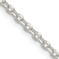 30 Inch Sterling Silver 2.6mm Diamond-Cut Cable Chain