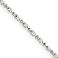 16 Inch Sterling Silver 1.5mm Fancy Beaded Chain