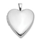 Sterling Silver Rhodium-Plated Polished 20mm Heart Ash Holder Locket