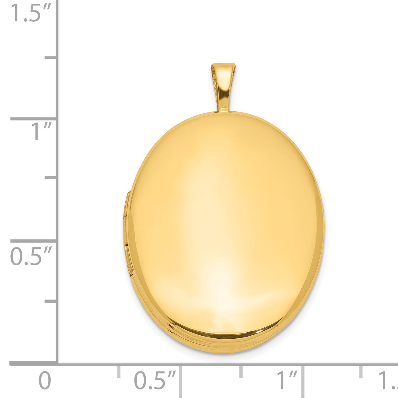 Gold Filled 14/20 1/20 26mm 2-Frame Oval Locket