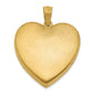 Gold Filled 14/20 1/20 4-Frame Enameled Heart Locket