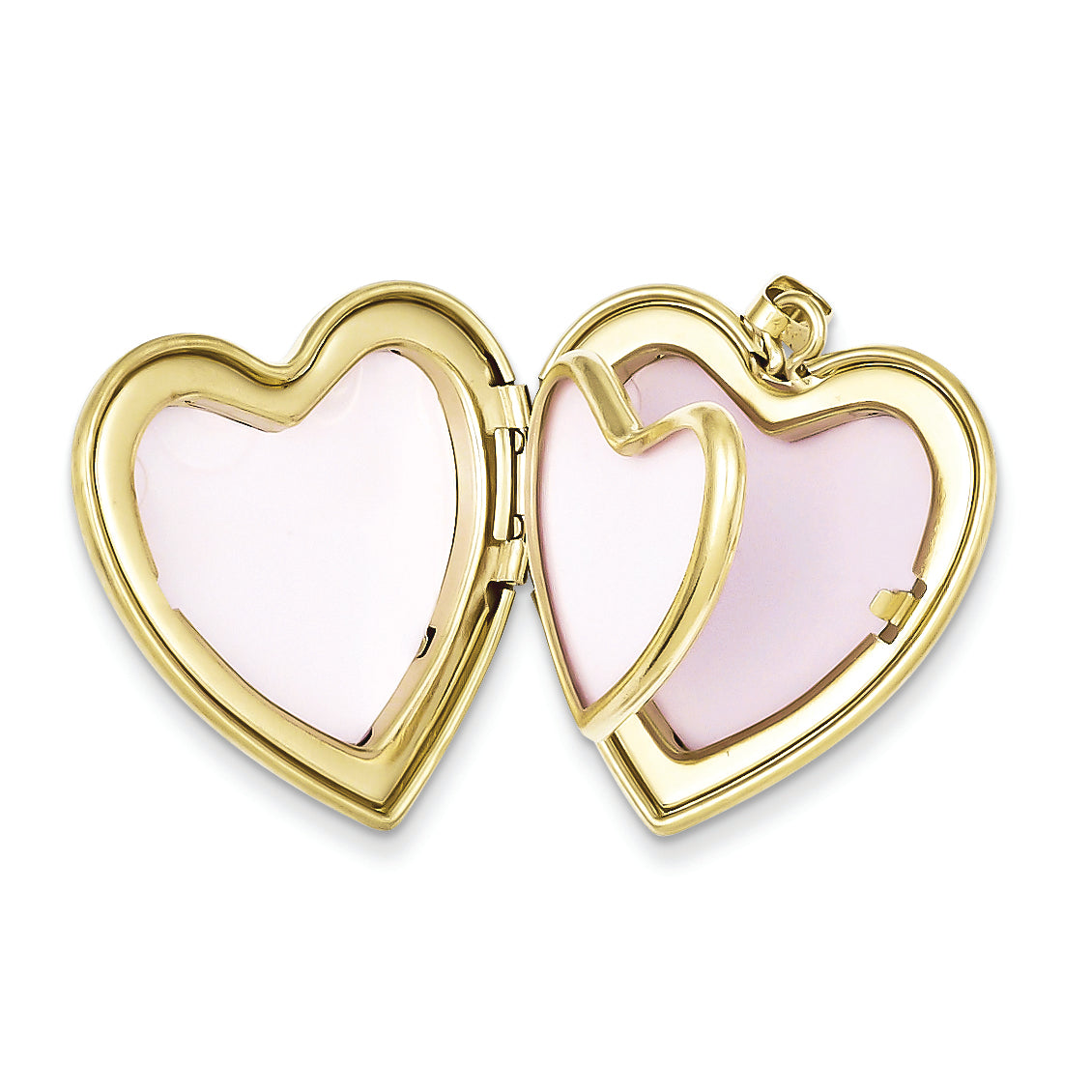 Gold Filled 14/20 1/20 Grandma 23mm Enameled Family Heart Locket