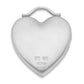 Sterling Silver Rhodium-Plated Always On My Mind Forever In Heart Locket