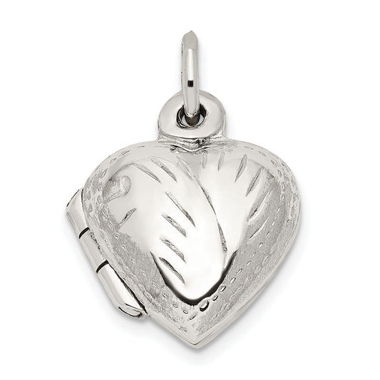 Sterling Silver Heart Locket