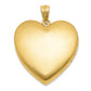 Ss/Gold Plated Sterling Silver Gold-Tone Forever In My Heart Ash Holder Locket