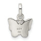 Sterling Silver Enamel Kid'S Butterfly Pendant