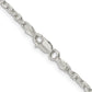 24 Inch Sterling Silver 2.75mm Diamond-Cut Forzantina Cable Chain