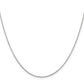 16 Inch Sterling Silver 1.30mm Forzantina Cable Chain